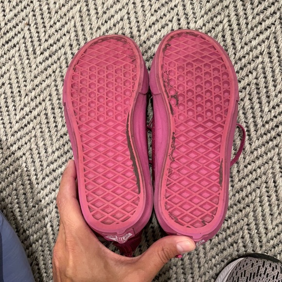 Girls Vans Glitter SK8 Hi Zip Sneakers - Picture 5 of 5